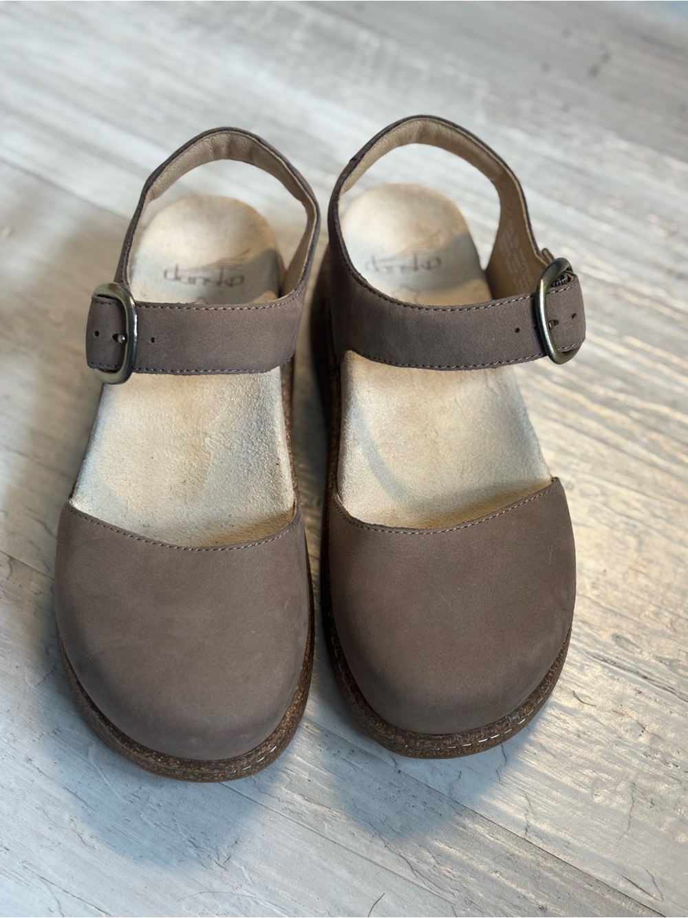 Dansko Brynlee Tan Leather Women’s Mary Jane Shoes EU 38 - Picture 4 of 13